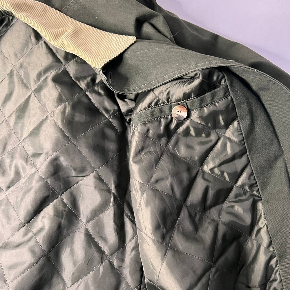 Susquehanna Trail Mens Large Chore Coat Green Workwear Utility - Picture 8 of 11